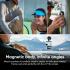 Insta360 GO 3S Standard Edition - 128 GB White 4K Tiny Portable Vlogging Camera, Hands-Free POVs, Mount Anywhere, Stabilization, 140 Min Battery Life, 10m Waterproof, Apple Find My, Pet POV - White